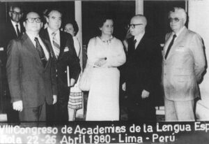 VIII Congreso de Academias de la Lengua Española, Lima, abril de 1980